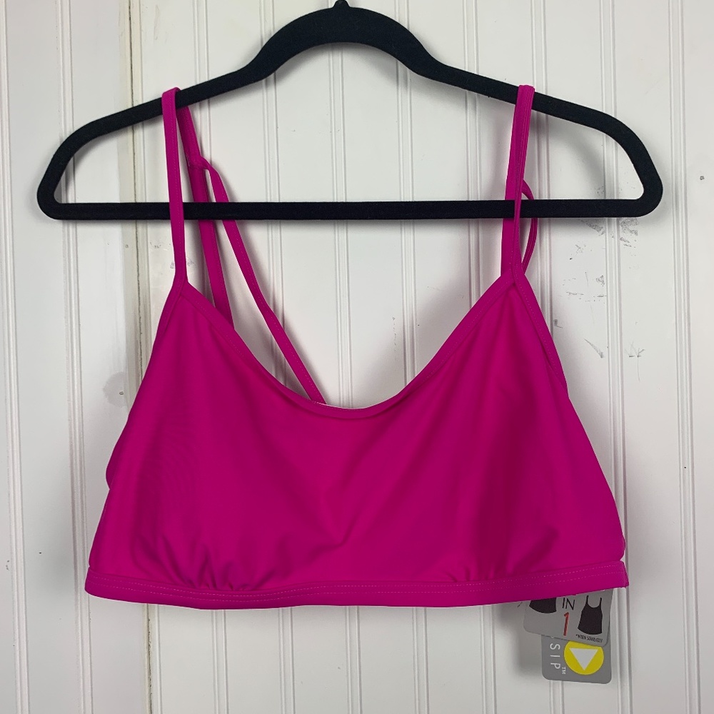 Go Gossip Pink Bathing Suit Top